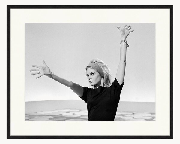 Nástenná dekorácia v ráme Brigitte Bardot All Your Wishes