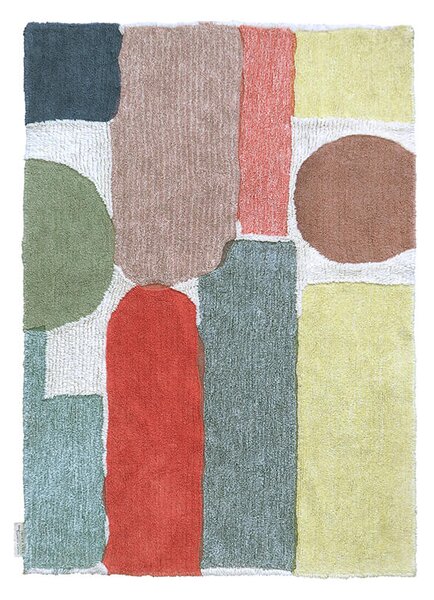 MUZZA Vlnený koberec tractoso 170 x 240 cm viacfarebný
