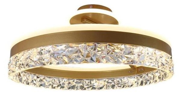 Brilagi - LED Stmievateľný prisadený luster LED/86W/230V 3000-6500K zlatá + DO
