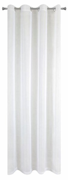 Biela záclona na krúžkoch LUCY 140x250 cm