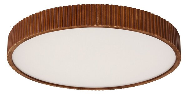 Stropné Lampa Lindby, Velua, stmievateľné, Drevo, Obývacia izba, Drevo, Moderný