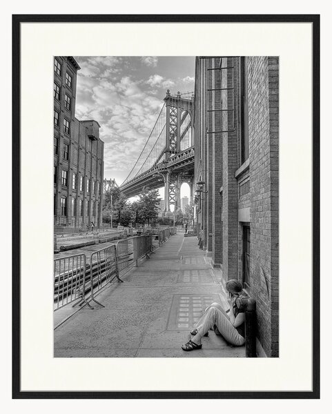 Nástenná dekorácia v ráme In Brooklyn