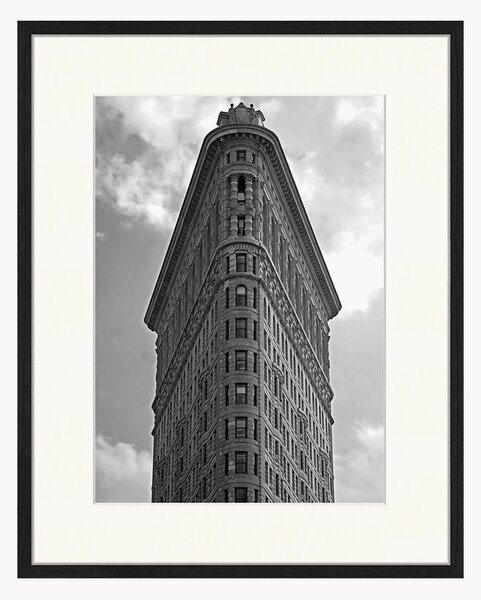 Nástenná dekorácia v ráme Flatiron Building