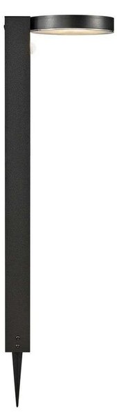 Nordlux - Rica Round LED Solárne Články Záhradná Lampa Black