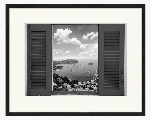 Nástenná dekorácia v ráme Provence Window View