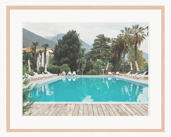 Nástenná dekorácia v ráme Pool House