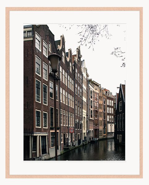 Nástenná dekorácia v ráme Amsterdam City Center