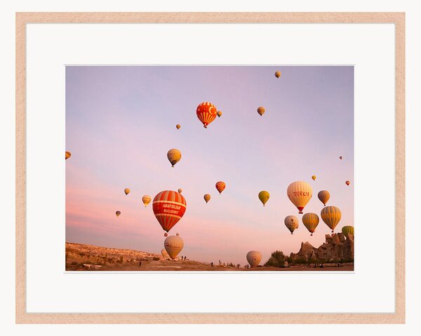 Nástenná dekorácia v ráme Globes Sunset