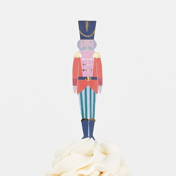 Vianočná sada na pečenie cupcakes Nutcracker Ballet – 24 ks