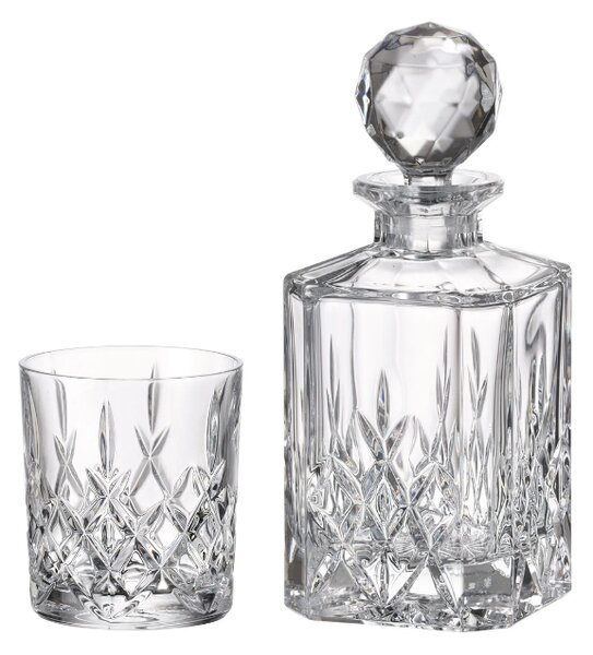 Bohemia Crystal Whisky set Brixton 99999/11038/863 (set 1 karafa + 6 pohárov)
