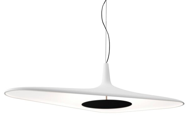 Luceplan Soleil Noir závesné LED svietidlo, biele