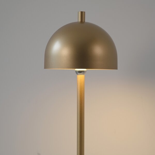 Schöner Wohnen 19245-12 - stlmiteľná LED stojacia lampa BELLIS LED/2,5W/5V IP54 zlatá