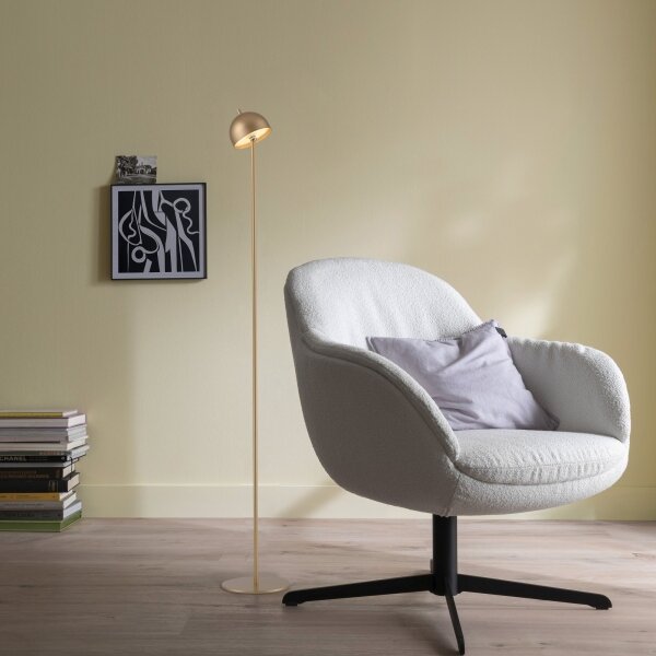 Schöner Wohnen 19245-12 - stlmiteľná LED stojacia lampa BELLIS LED/2,5W/5V IP54 zlatá