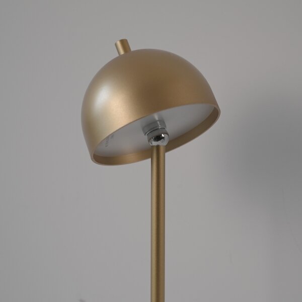 Schöner Wohnen 19245-12 - stlmiteľná LED stojacia lampa BELLIS LED/2,5W/5V IP54 zlatá