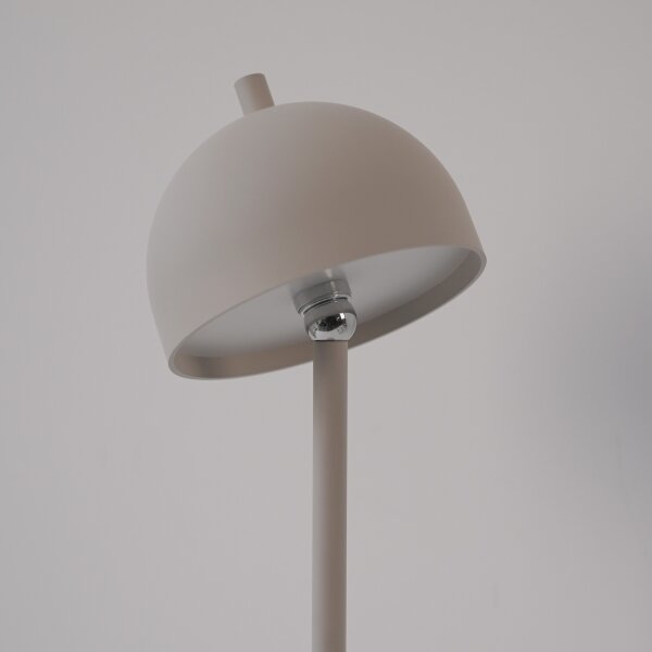 Schöner Wohnen 19244-39 - stmievateľná LED stolová lampa BELLIS LED/2,5W/5V IP54 sivá
