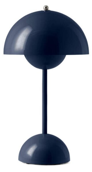 &Tradition Prenosná lampička Flowerpot VP9, steel blue 133093A568