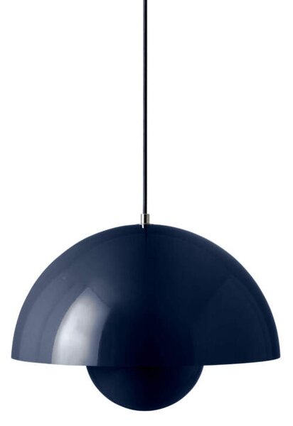 &Tradition Závěsná lampa Flowerpot VP7, steel blue 133089A568