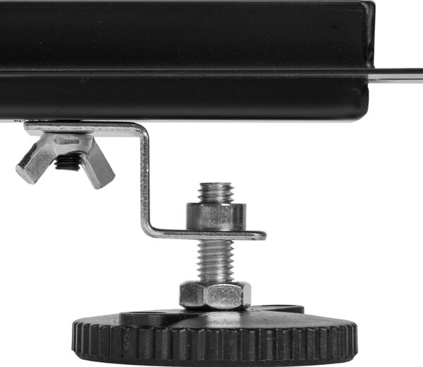 Rea Neox Pro, odtokový žľab 50cm s 360 stupňovým otočným sifónom, čierna matná, REA-G2741