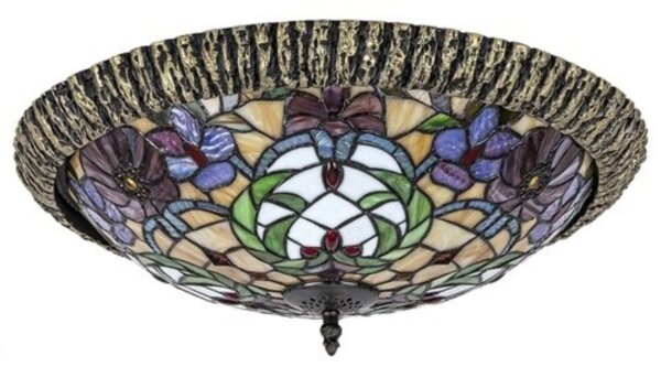 Rabalux 8087 - Tiffany vitražové stropné svietidlo MIRELLA 2xE27/60W/230V