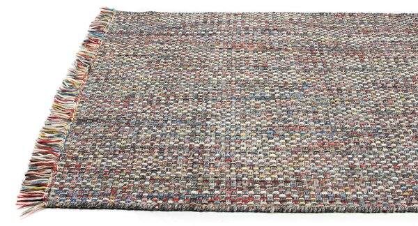 Leeds dark grey multi koberec