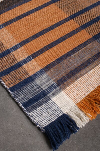 Kreta orange/blue koberec