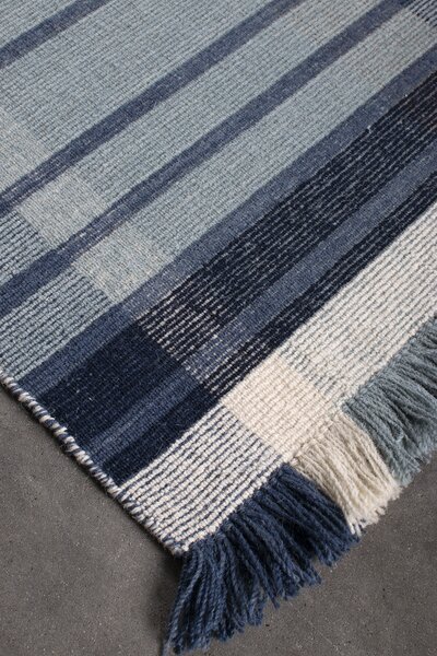 Kreta blue/ivory koberec