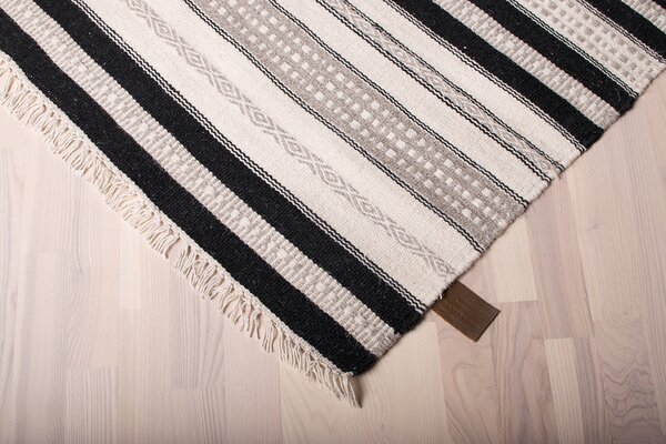 Denver ivory/black koberec