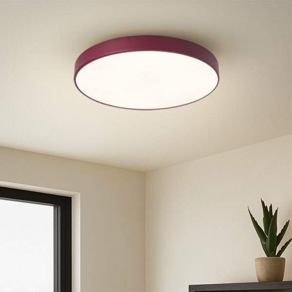 Brilagi-LED Stropné svietidlo POOL LED/48W/230V 3000/4000/6000K 40 cm bordové