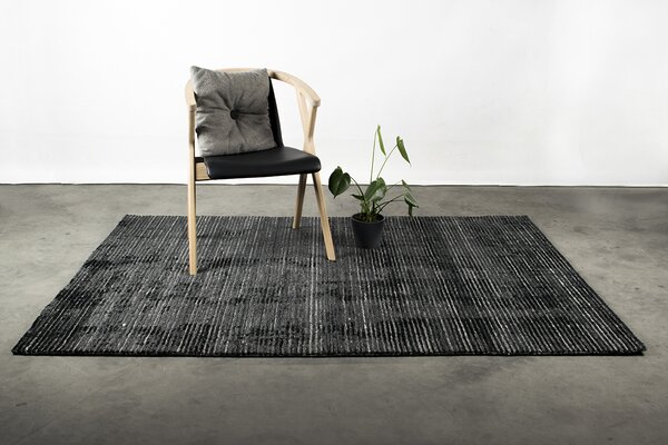 Bergen black/grey koberec