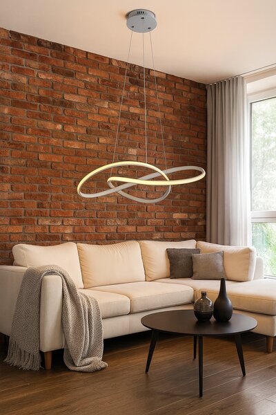 Italux PND-19221-WH LED závesné stropné svietidlo Consa | 40W LED | 3400lm | 3000K