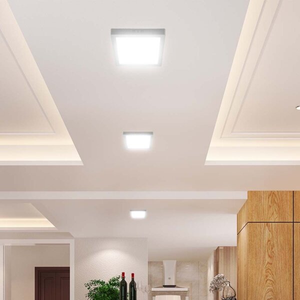 LED Stropné svietidlo LED/6W/230V 4000K 12x12 cm biela