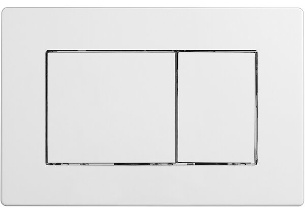 CERANO - Kompletná WC súprava Profi/Cronus Pro - biela lesklá - WC tlačidlo Classic/Biela - predstenová inštalácia - 59,3x38,4 cm