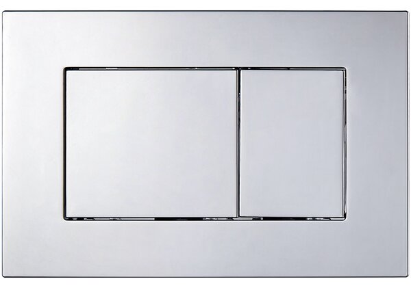 CERANO - Kompletná WC súprava Profi/Cronus Pro - biela lesklá - splachovacie tlačidlo Classic/Chróm - predstenová inštalácia - 59,3x38,4 cm