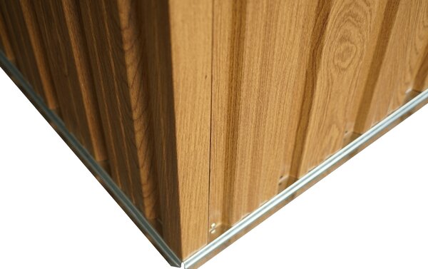 Záhradný domček BestBerg ZDB-9D / 9 m² / 279 x 324 x 211 cm / dekor červené drevo / hnedá