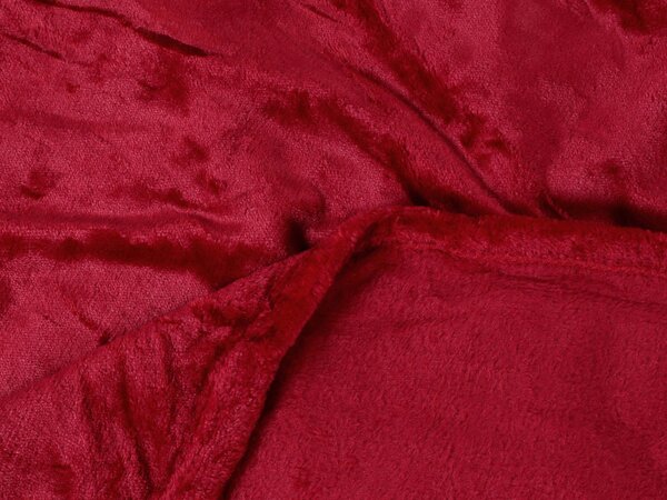 Dreamy Linens Mikroflanelová deka, červená Dreamy Linens