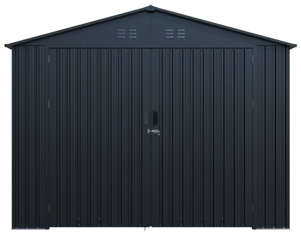 Plechová garáž BestBerg AG-18A / 18 m² / 602 x 300 x 232 cm / sivá