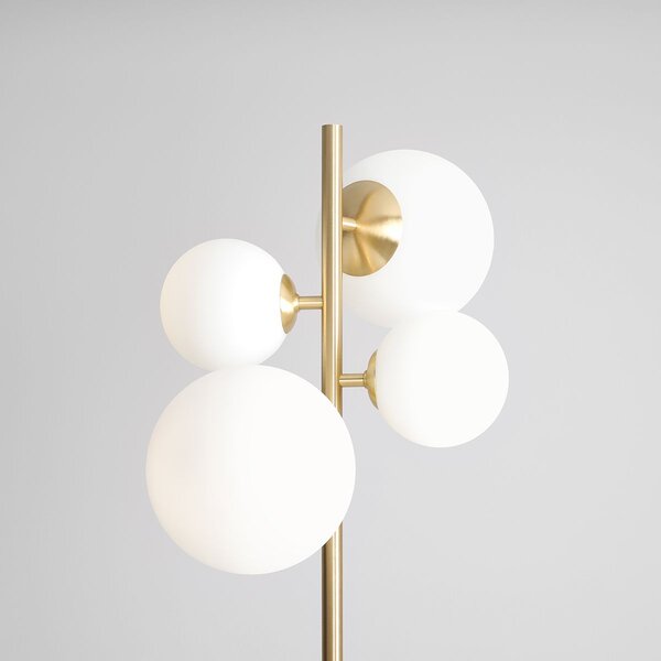 Aldex BLOOM FLOOR |Elegantná stojaca lampa Farba: Mosadz