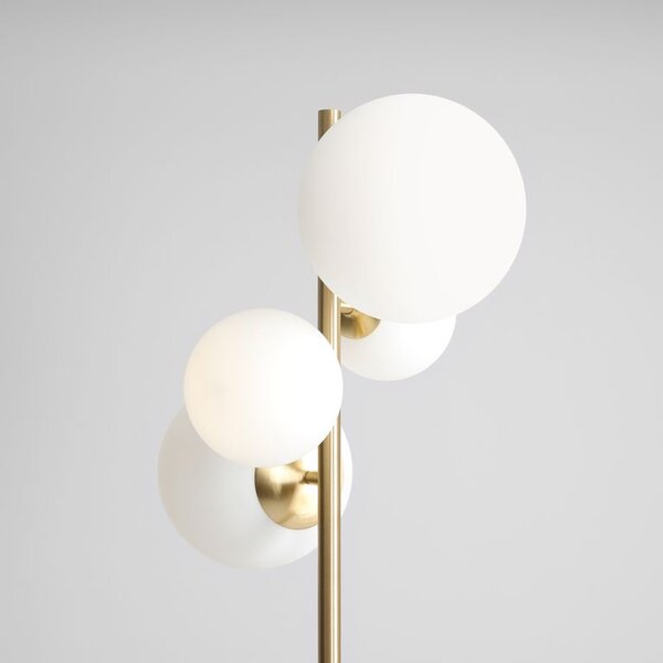 Aldex BLOOM FLOOR |Elegantná stojaca lampa Farba: Mosadz