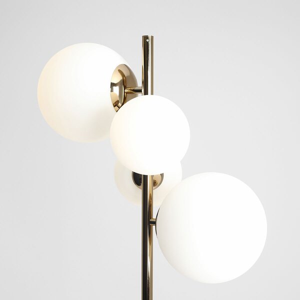 Aldex BLOOM FLOOR |Elegantná stojaca lampa Farba: Mosadz