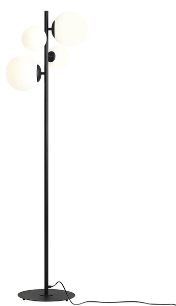 Aldex BLOOM FLOOR |Elegantná stojaca lampa Farba: Čierna