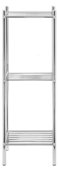 Kúpeľňový regál v striebornej farbe 33x78 cm – Premier Housewares