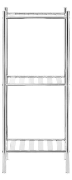 Kúpeľňový regál v striebornej farbe 33x78 cm – Premier Housewares