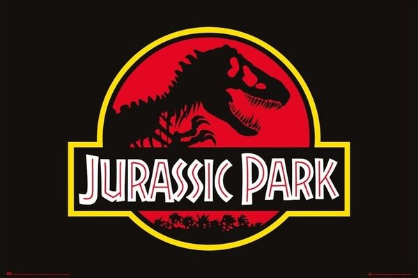 Plagát, Obraz - Jurassic Park - Logo