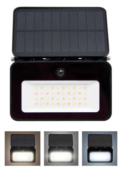 Solight WL913-LED stmievateľný solárny reflektor so senzorom LED/6W/2200 mAh IP6