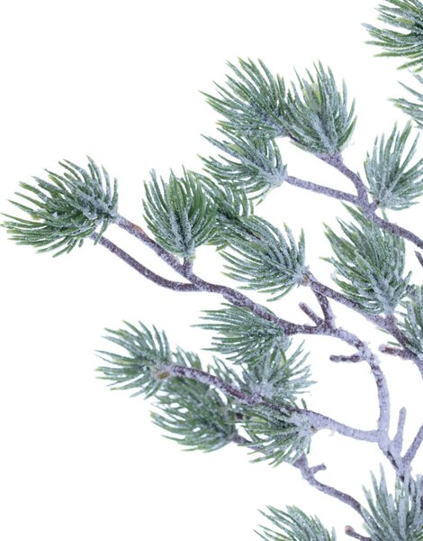 Vetvička Snowy Twig 20x2x62cm light green