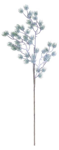 Vetvička Snowy Twig 20x2x62cm light green