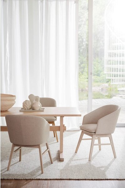 Svetlosivý vlnený koberec 290x200 cm Auckland - Rowico
