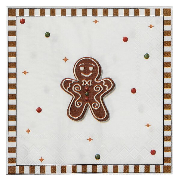 Vianočné obrúsky Cookie I 20 szt