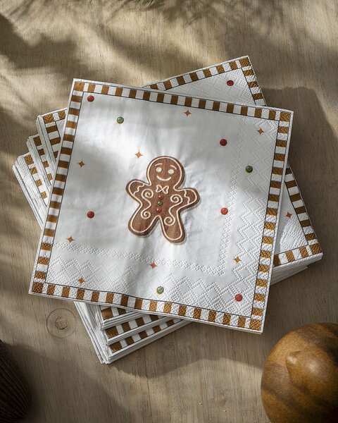 Vianočné obrúsky Cookie I 20 szt