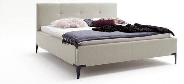 MUZZA Čalúnená posteľ Modern 160 x 200 béžová
